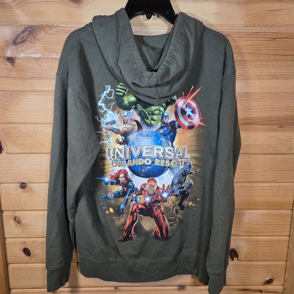 Universal Studios Florida Full Zip Jacket Hoodie … - image 6